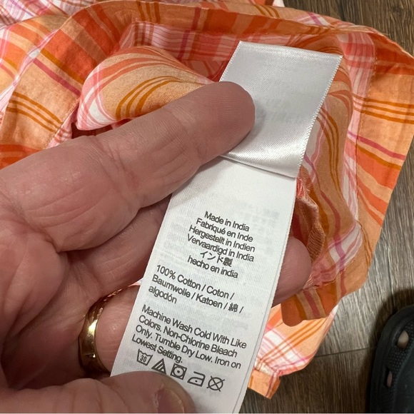 J.Crew Factory Women's Ruffle Tie-Back Top SZ SM - Picture 8 of 8